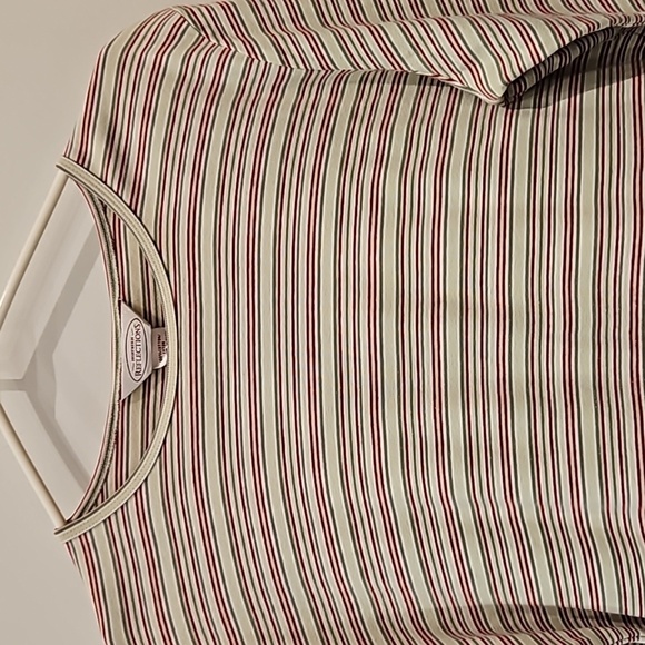 NORTHERN REFLECTIONS Top L/S Stripped Scoop Neck Women's XL - Picture 7 of 11